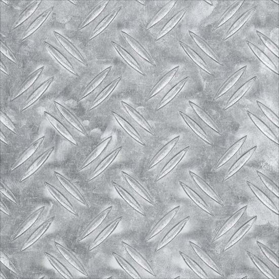 Immagine di LAMIERA MANDORLATA, ALLUMINIO NATURALE, 600X1000X2 MM