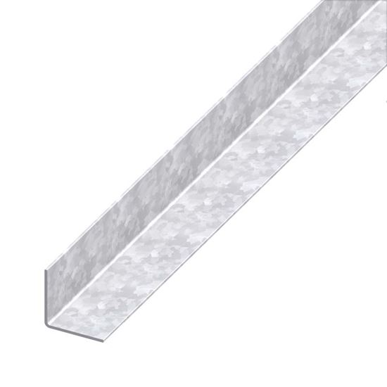 Immagine di ANGOLARE ACCIAIO ZINCATO, 23,5X23,5 MM, 1 MT