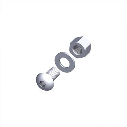 Immagine di SET VITI A TESTA LENTICOLARE, M6X50 MM