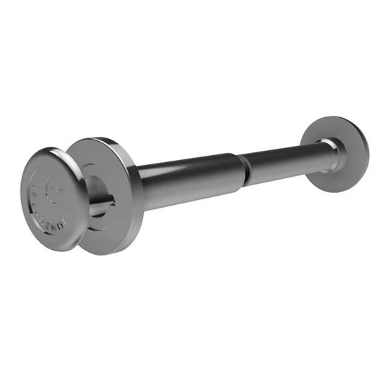 Immagine di SPIONCINO DIAMANTE, 4 LENTI, CON VISTA GRANDANGOLARE DI 200°, Ø 16 MM, CROMO SATINATO, LUNGHEZZA 40/70 MM