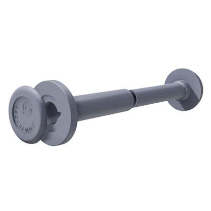 Immagine di SPIONCINO DIAMANTE, 4 LENTI, CON VISTA GRANDANGOLARE DI 200°, Ø 16 MM, CROMO SATINATO, LUNGHEZZA 60/110 MM