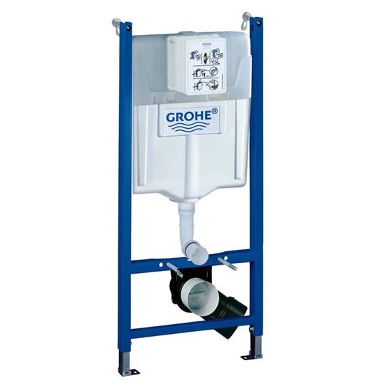 Immagine di CASSETTA CON TELAIO AUTOPORTANTE GROHE, 120 MM