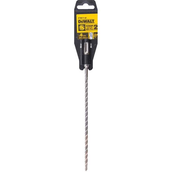 Immagine di PUNTA DEWALT, EXTREME 2, ATTACCO SDS-PLUS, 2 TAGLIENTI, PER MURO E CALCESTRUZZO, Ø 14X260 MM
