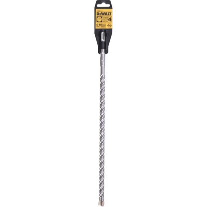 Immagine di PUNTA DEWALT, ATTACCO SDS-PLUS, 4 TAGLIENTI, PER MURO E CALCESTRUZZO, Ø 18X450 MM