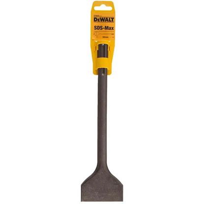 Immagine di SCALPELLO DEWALT, PIATTO A SPATOLA, ATTACCO SDS-MAX, 80X300 MM