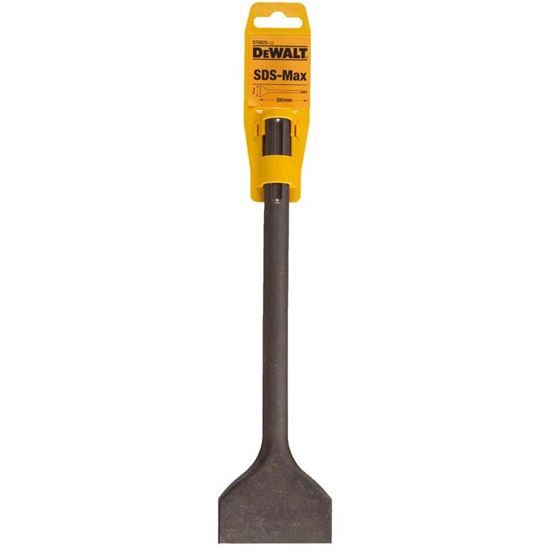 Immagine di SCALPELLO DEWALT, PIATTO A SPATOLA, ATTACCO SDS-MAX, 80X300 MM
