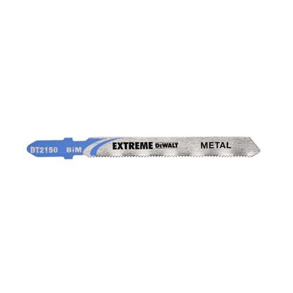 Immagine di LAMA DEWALT, EXTREME, 1,8X76 MM, X TAGLI VELOCI SU FOGLI ACC.SPESS.FINO A 6 MM, MET.TENERI SPESS.DA 3 A 5 MM, 3 PEZZI