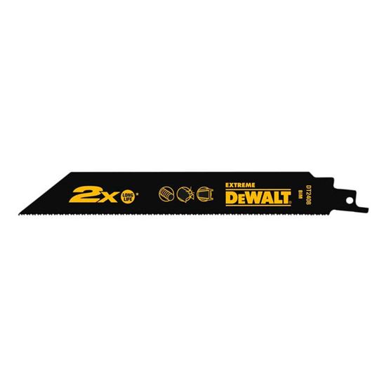 Immagine di LAMA DEWALT, EXTREME, PER SEGA GATTUCCIO, 1,4-1,8X203 MM, PER TUBI E PROFILI IN METALLO E ACCIAIO FINO A 10 MM, 5 LAME