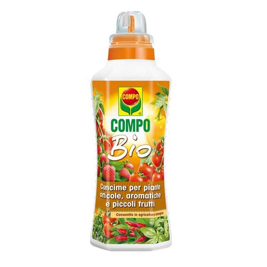 Immagine di CONCIME BIO COMPO, LIQUIDO, PER PIANTE ORTICOLE, AROMATICHE E PICCOLI FRUTTI, 1 LT