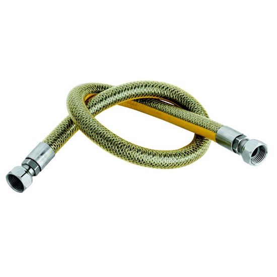 Immagine di TUBO GAS FLESSIBILE, UNI EN14800, FF, 2 MT