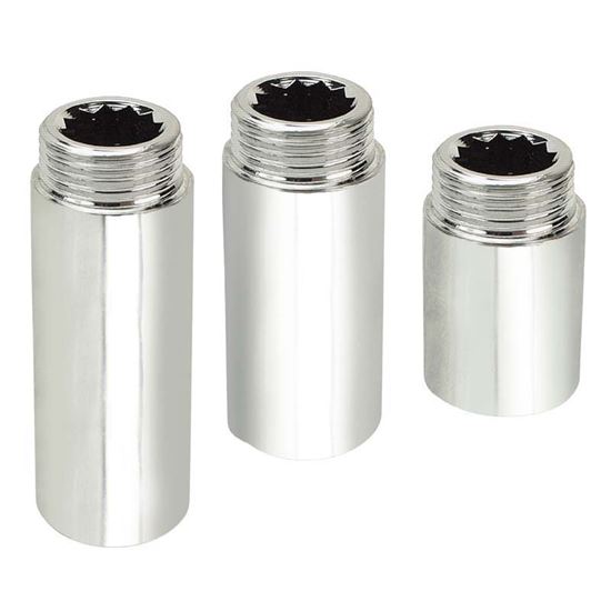 Immagine di PROLUNGA, OTTONE CROMATO, 3/4"X20 MM