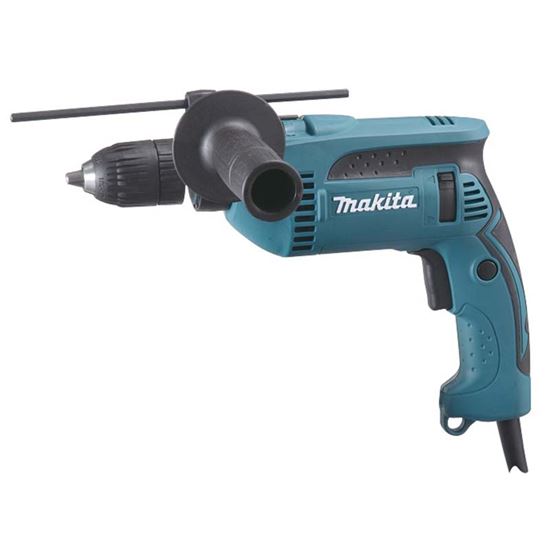 Immagine di TRAPANO MAKITA 710 W, HP1631, PERCUSSIONE, REVERSIBILE, MANDRINO 13 MM, VELOCITÀ 0-2800 GIRI/MIN, PESO 1,9 KG
