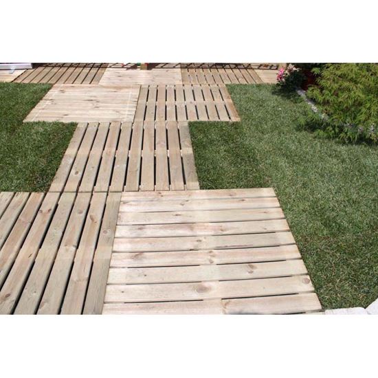 Immagine di MAXI QUADROTTO, IN PINO IMPREGNATO, 100X100 CM