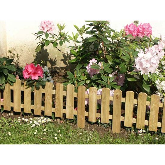 Immagine di STECCATO PRAGA, IN PINO IMPREGNATO, 120XH30 CM