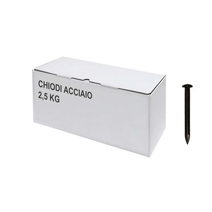 Immagine di CHIODI ACCIAIO, 2,5 KG, 3,7X60 MM