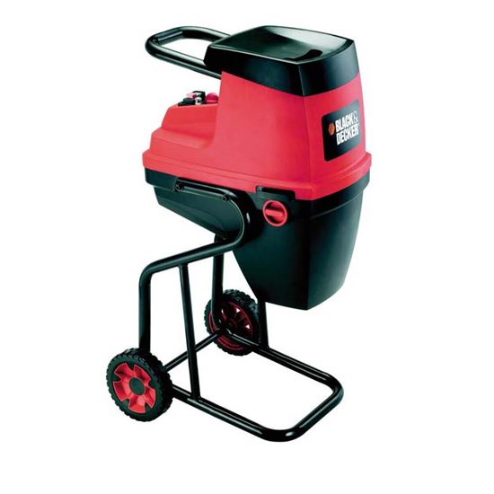 Immagine di BIOTRITURATORE BLACK & DECKER, GS2400, 2400 W, MOTORE A INDUZIONE, DI TAGLIO Ø 40 MM, C/RUOTE E SACCO RACCOLTA, 26,5 KG