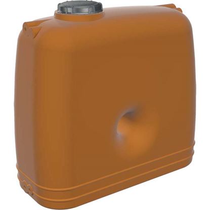 Immagine di SERBATOIO QUADRO, LINEA AQUARIUS, COLORE TERRACOTTA, CAPACITÀ 300 LT