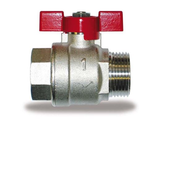 Immagine di VALVOLA SFERA, IVR, FARFALLA, MF 1/2"