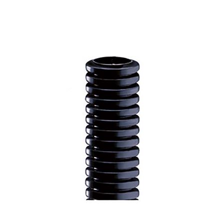 Immagine di TUBO CORRUGATO, COLORE NERO, SENZA TIRAFILO, BOBINA 100 MT, Ø 20 MM