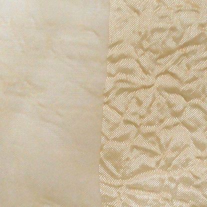 Immagine di COPPIA TENDA AMBRA, IN ORGANZA, 140XH280 CM, COLORE ORO