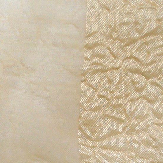 Immagine di COPPIA TENDA AMBRA, IN ORGANZA, 140XH280 CM, COLORE ORO