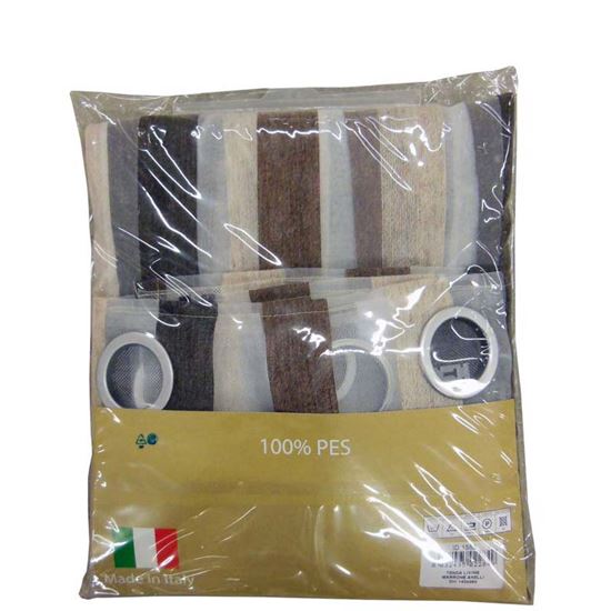 Immagine di CALATA LIVING CON ANELLI, 140X300 CM, COLORE BEIGE