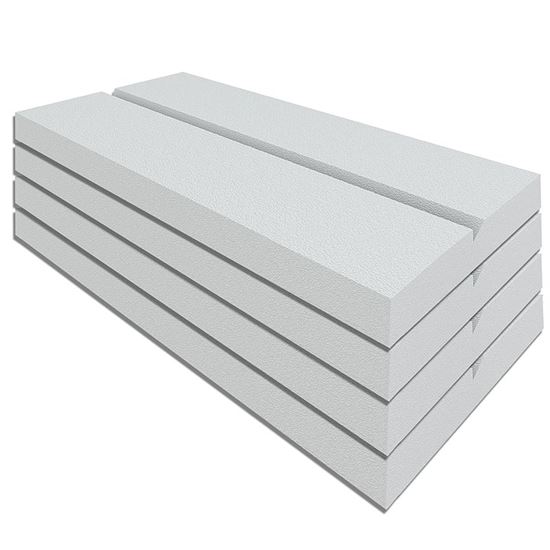 Immagine di LASTRE IN POLISTIRENE ESPANSO SINTERIZZATO A CELLE CHIUSE, AUTOESTINGUENTE CLASSE E 1000X500X100 MM