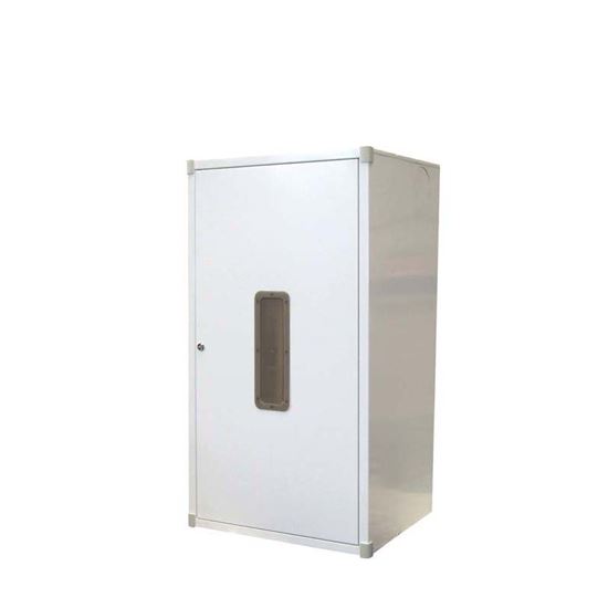 Immagine di KIT COPRICALDAIA, LAMIERA, COLORE BIANCO, 102X55X45 CM