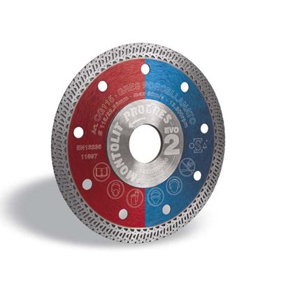 Immagine di DISCO DIAMANTATO, CORONA TURBO, PER GRES PORCELLANATO, Ø 115 MM