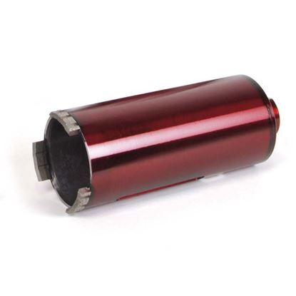 Immagine di FORETTO MONTOLIT, FRESA DIAMANTATA A SETTORI, FORATURA A SECCO PER CALCESTRUZZO/LATERIZIO/MATTONI, H 150 MM, Ø 57 MM