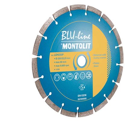 Immagine di DISCO DIAMANTATO, CORONA A SETTORI, PER GRANITO E CEMENTO ARMATO, Ø 115 MM