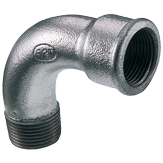 Immagine di CURVA ZINCATA A 90°, FIGURA 1, MF 3/4"