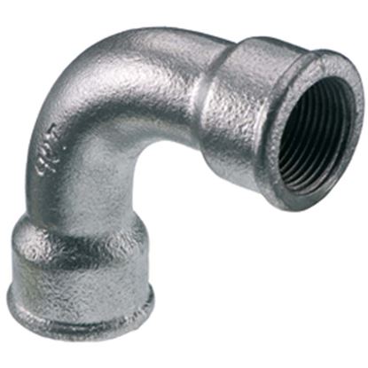 Immagine di CURVA ZINCATA A 90°, FIGURA 2, FF 3/4"