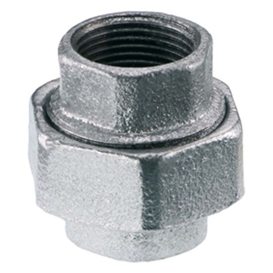 Immagine di BOCCHETTONE ZINCATO, A SEDE CONICA, FIGURA 340, FF 1/2"