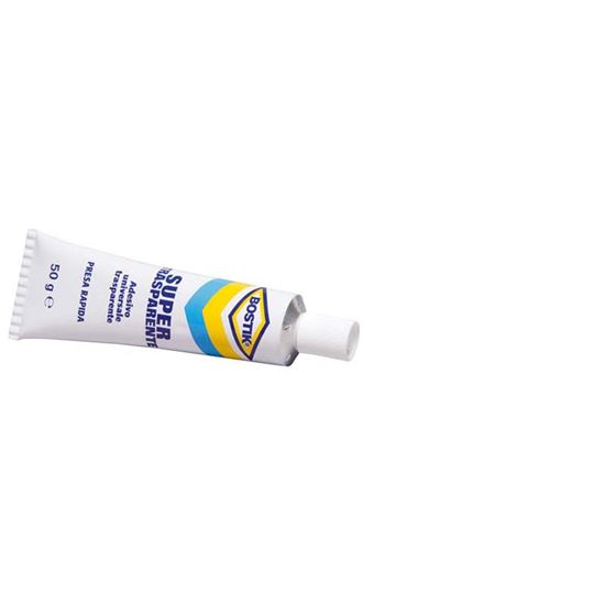 Immagine di ADESIVO BOSTIK SUPERTRASPARENTE, IDEALE ANCHE PER AMPIE SUPERFICI, TRASPARENTE, 50 GR