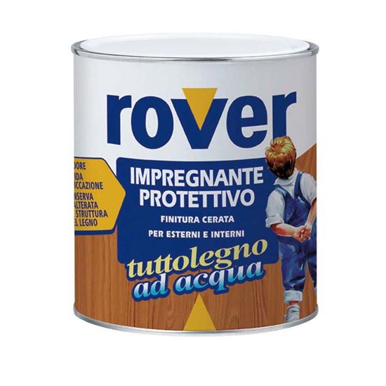 Immagine di PRODOTTO AD ACQUA, OTTIMO SIA COME IMPREGNANTE PROTETTIVO, SIA COME FINITURA CERATA, 2,500 LT,  INCOLORE