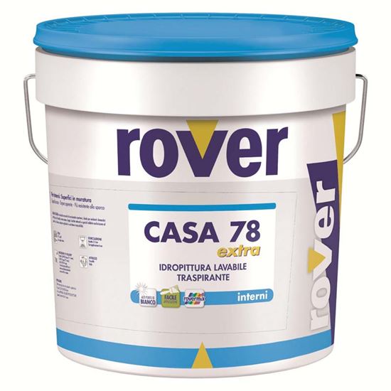 Immagine di IDROPITTURA CASA 78 EXTRA, BASE R, LAVABILE, TRASPIRANTE PER INTERNO, 0,675 LT