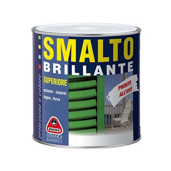 Immagine di SMALTO BRILLANTE BOERO, 0,75 LT, COLORE AVORIO ANTICO