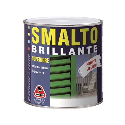 Immagine di SMALTO BRILLANTE BOERO, SOLVENTE BASE C, 0,68 LT