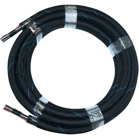 Immagine di TUBO BINATO TWOPIPESOLAR, Ø 16 MM, AISI 316L, ISOLAMENTO CON SPESSORE 13 MM, SONDA E RACCORDO, ENTRATA/USCITA, 25 MT