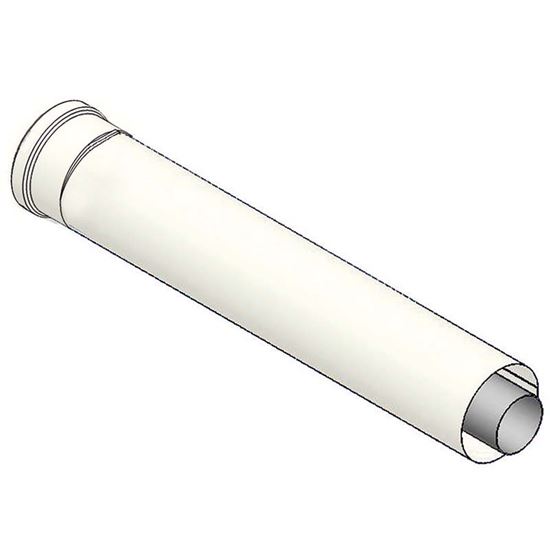 Immagine di PROLUNGA COASSIALE, MF Ø 60/100 MM, BICCHIERATA, 1000 MM