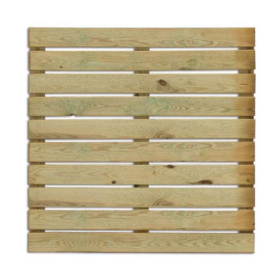 Immagine di PAVIMENTO KIWI, LEGNO DI CONIFERA IMPREGNATO IN AUTOCLAVE, 100X100 CM