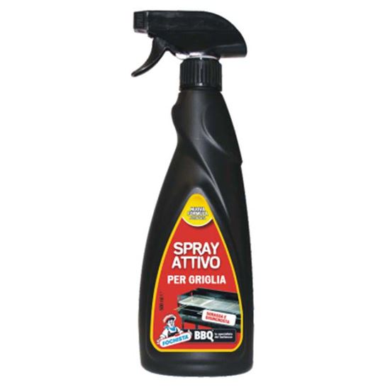 Immagine di SPRAY PER GRIGLIE, SCHIUMA ATTIVA, SCIOGLIE I RESIDUI DI GRASSO, PER BARBECUE, 500 ML