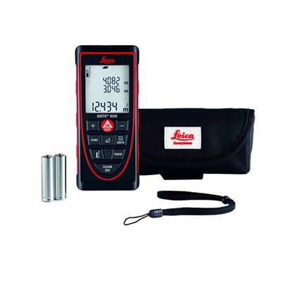 Immagine di MISURATORE LASER LEICA, DISTO X310, MISURA FINO A 120 MT, SENSORE INCLINAZIONE 360°, CALCOLATRICE INTEGRATA, 5 FUNZIONI