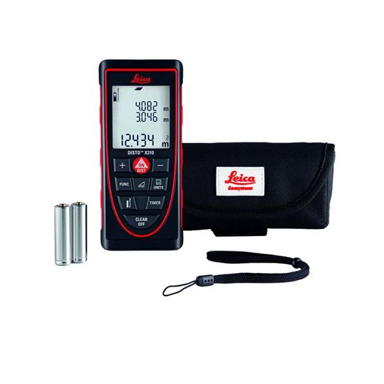 Immagine di MISURATORE LASER LEICA, DISTO X310, MISURA FINO A 120 MT, SENSORE INCLINAZIONE 360°, CALCOLATRICE INTEGRATA, 5 FUNZIONI