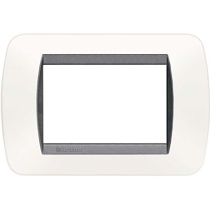 Immagine di PLACCA 3 POSTI, PLASTICA, LIVING INT., BIANCO