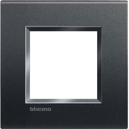 Immagine di PLACCA LIVING LIGHT, 2 POSTI, COLORE ANTRACITE