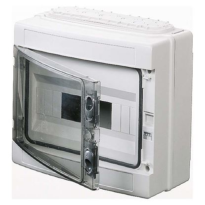 Immagine di CENTRALINO DA PARETE GEWISS, PARETI LISCE, ALLOGGIAMENTO MORSETTIERE, IP65, 12 MODULI