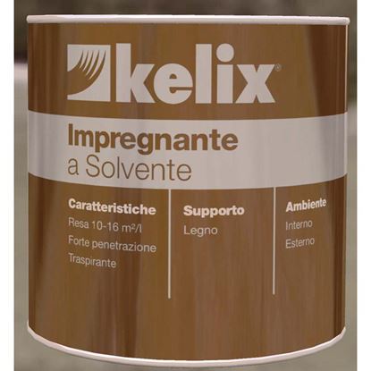 Immagine di IMPREGNANTEANTE SOLVENTE, KELIX, 0,75 LT,  COLORE DOUGLAS