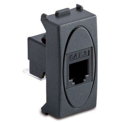 Immagine di CONNETTORE RJ11 MODO, PLUG 6/4, COLORE GRIGIO